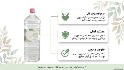 عصاره گیاهی توربو دیابت | کمک به کنترل قند خون و حمایت از سلامت بدن