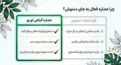 عصاره گیاهی توربو کبد چرب | کمک به پاکسازی کبد و تنظیم آنزیمهای کبدی