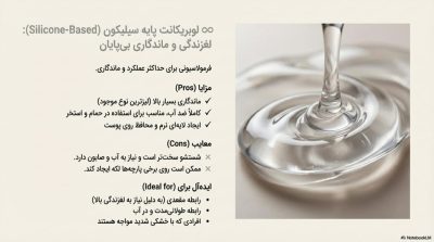 راهنمای جامع خرید انواع ژل لوبریکانت (سیلیکونی، بر پایه آب و طعمدار)