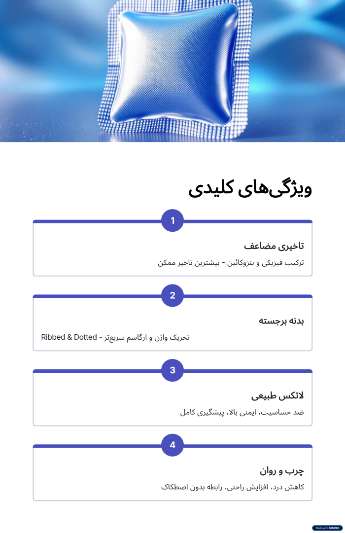 کاندوم تاخیری مضاعف X-DREAM - Image 4