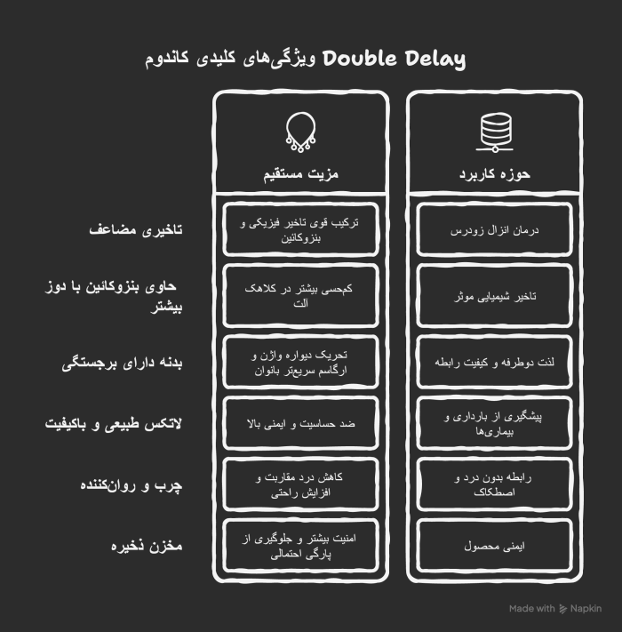 کاندوم تاخیری مضاعف X-DREAM - Image 2