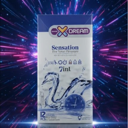 کاندوم حساس ایکس دریم (Sensation)؛ بسیار نازک، تاخیری و ضد درد 12عددی