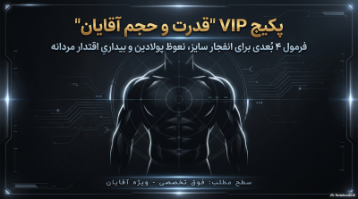 پکیج VIP "قدرت و حجم آقایان