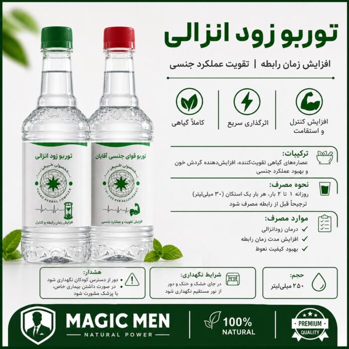 خرید پکیج مگا قدرت و تاخیر مردانه: افزایش توان جنسی و تاخیر طولانی | قسطی