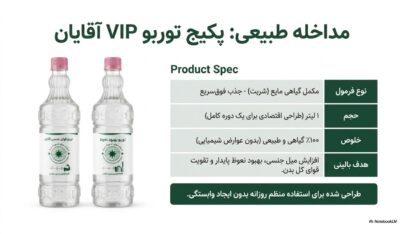 پکیج توربو Vip آقایان | توربو بهبود نعوظ و توربو تقویت قوای جنسی | قسطی