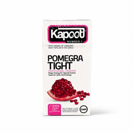 کاندوم کاپوت مدل POMEGRA TIGHT (بسته ۱۲ عددی)|قسطی